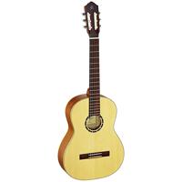 

Ortega Guitars R121 Family Series Spruce Top Nylon String Acoustic Guitar, Walnut Fretboard, Natural