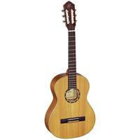 

Ortega Guitars R122 Family Series Cedar Top Nylon String 3/4 Size Acoustic Guitar, Walnut Fretboard, Natural