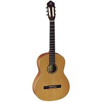 

Ortega Guitars R122 Family Series Cedar Top Slim Neck Nylon String Acoustic Guitar, Walnut Fretboard, Natural