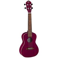 

Ortega Guitars RURUBY Earth Series Concert Sized Acoustic Ukulele, Ruby Raspberry