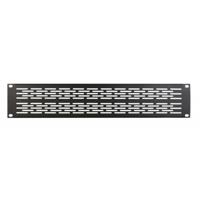 

On-Stage RPV2000 2U Vented Rack Panel, Black