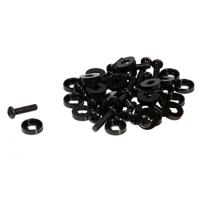 

On-Stage WSR7025 Rack Screws with Washers, Black, 25-Pack