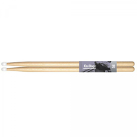 

On-Stage AMH5BN American Made Hickory Drumsticks, 5B, Nylon Tip, 6-Pair