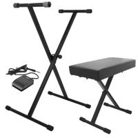 

On-Stage KPK6520 Keyboard Stand/Bench Pack with Sustain Pedal