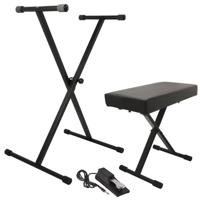 

On-Stage KPK6550 Keyboard Stand/Bench Pack with Sustain Pedal