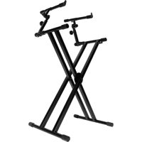 

On-Stage KS7292 Double-X ERGO-LOK Keyboard Stand with 2nd Tier