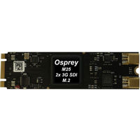 

Osprey Video Raptor Series M25 M.2 PCIe Capture Card with 2-Channel 3G-SDI and Loopout