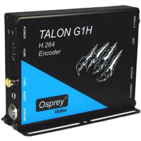 

Osprey Video Talon G1H 2-Channel H.264 Hardware Based Encoder, HDMI and Composite Input