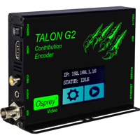

Osprey Video Talon G2 3-Channel H.264 Portable Hardware Based Encoder, SDI HDMI Composite & Audio Input with LCD Touch Display