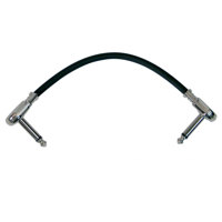 

On-Stage 6" Patch Cable with Pancake Connectors, Black
