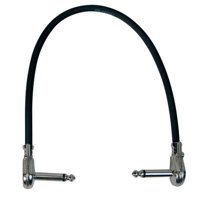 

On-Stage 1' Patch Cable with Pancake Connectors, Black