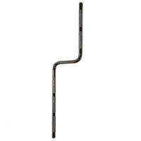 

On-Stage PRZ1030 9.5mm Chrome-Plated Steel Percussion Z-Shape Rod, 13"