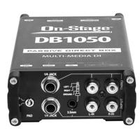 

On-Stage DB1050 Passive Multi-Media DI Box