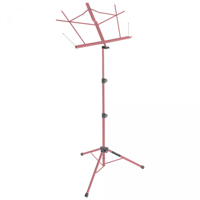 

On-Stage SM7222 Tubular Tripod Base Sheet Music Stand with Bag, Pink