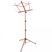 

On-Stage SM7222 Tubular Tripod Base Sheet Music Stand with Bag, Red