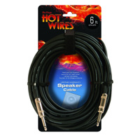 

On-Stage SP14-6 14AWG Speaker Cable, 6', QTR-QTR