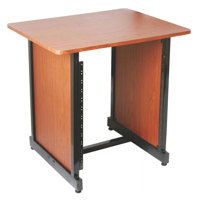 

On-Stage WSR7500RB Workstation Rack Cabinet, Rosewood with Black Steel