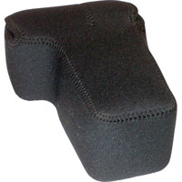 

Op/Tech Soft Pouch Case for Digital SLR Style Cameras with Short Zoom, Black, #D-Midsize Zoom