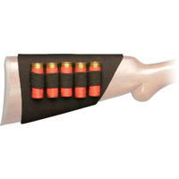 

Op/Tech Shotgun Right Stock Cover with Ammo Loops for 5 Shells, Black