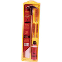 

Outers Brass Cleaning Kit for Shotgun, All Gauge with Brushes, Includes 3-Pc Rod, Bore Brush, Loop, Adaptor, Absorbent Patches, Tri-Care Cleaner
