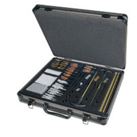 

Outers 62-Piece Universal Aluminum Case Cleaning Kit, Solid Brass Rods, 14 Bronze Brushes, 9 Mops, 13 Spear Pointed Jags, 4 Slotted Patch Loops