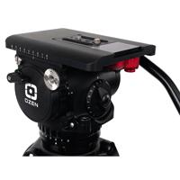 

OZEN AGILE 18 Fluid Head with E-Z LOAD Camera Mounting Plate, 4.4-48.4 lb Payload