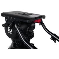 

OZEN AGILE 20 Fluid Head with E-Z LOAD Camera Mounting Plate, 8.8-61.6 lb Payload