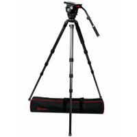 

OZEN 10CF3 Tripod System Includes 100mm CF Tripod, AGILE 10 Fluid Head and E-Z LOAD Mounting Plates, 26 lb Payload