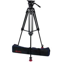 

OZEN 12AL2 Tripod System Includes 100mm Aluminum Tripod, AGILE 12 Fluid Head and E-Z LOAD Mounting Plates, 30.8 lb Payload