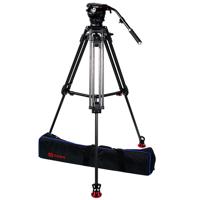 

OZEN 15CF2S Tripod System Includes 100mm CF Tripod, AGILE 15S Fluid Head and S-LOC Mounting Plates, 35.2 lb Payload