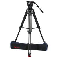 

OZEN 20CF2HDS Tripod System Includes 100mm CF HD Tripod, AGILE 20S Fluid Head and S-LOC Mounting Plate, 61.6 lb Payload