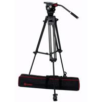

OZEN 6CF2 Tripod System Includes 75mm CF Tripod, AGILE 6 Fluid Head and Mini E-Z LOAD Mounting Plate, 17.6 lb Payload
