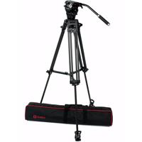 

OZEN 6CF2S Tripod System Includes 75mm CF Tripod, AGILE 6S Fluid Head and S-LOC Mounting Plate, 17.6 lb Payload
