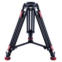 

OZEN 100AL2 100mm 2-Stage Aluminum Tripod, 55 lb Payload