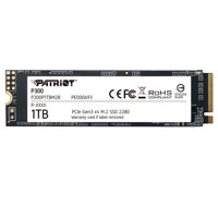 

Patriot Memory P300 1TB NVMe PCIe Gen 3.0 x4 M.2 Internal SSD