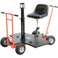 

Proaim Quad-4 Pro Cinema Doorway Dolly with Telescopic Bazooka, Supports 1102 Lbs
