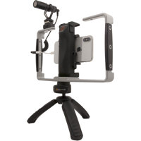 

Padcaster Verse Mobile Media Kit, Includes Verse Grip, Verse Cage, PCVMM01 Mini Microphone, X-POD Mobile Media Support