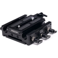 

Proaim 15mm Universal Quick Release Camera Baseplate with Dovetail Tripod Plate