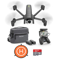 

Parrot ANAFI Portable Drone Extended Combo Pack - Bundle With 64GB MicroSDXC Card, DJI 75cm Protective Fast-fold Drone Landing Pad