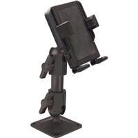 

PanaVise PortaGrip Universal Fixed Phone Holder with 717-06 Pedestal Mount, Mount Height 6.0", 2.25 - 3.75" Side Arms Adjust