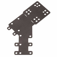 

PanaVise PV-75-UNI-A Universal In-Dash Mount Bracket, 45 deg. Angle
