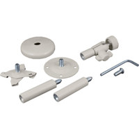 

PanaVise 845-246W CCTV Deluxe Micro Mount with Adjustable 2-4-6" Rise - Cream/White