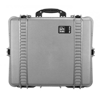 

Porta Brace PB-2700F Hard Case with Foam, Silver Platinum