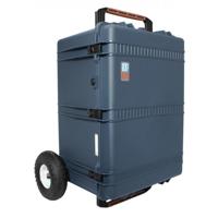 

Porta Brace Hard Case with Foam Interior and Extreme Off-Road Wheels, Blue