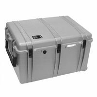 

Porta Brace PB-2850F Wheeled Hard Case with Foam, Silver Platinum
