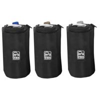 

Porta Brace 7" Padded Lens Cup, 3-Pack Black with Blue, Gold, and Silver Tabs