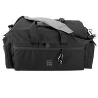

Porta Brace DVO-3RQS-M4 DV Organizer with Quick Slick, for Various Mini DV Cameras, Black with Red