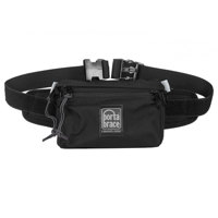

Porta Brace Hip Pack 1, Small Belly or Fanny Pack Gadget Bag, Black