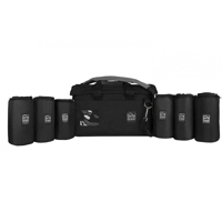 

Porta Brace Rigid-Frame Padded Carrying Case with 6x 7" Lens Cups for Multiple Lenses