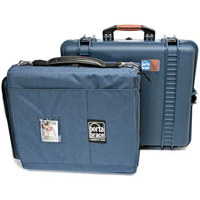 

Porta Brace "Safeguard" Waterproof Large Field Production Vault Performance Hard Case with Removable Interior Soft Carrying Case - Color Blue